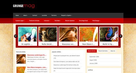 Elegant Themes GrungeMag