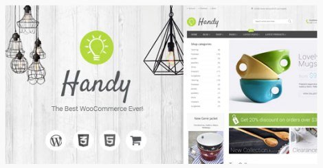 Handy - Handmade Shop WordPress WooCommerce Theme