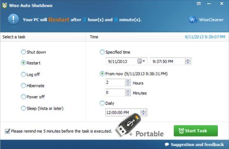 Wise Auto Shutdown v2.0.3.104 + Portable