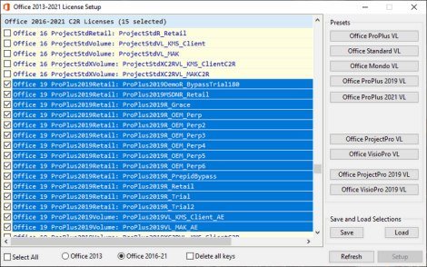 Office 2013-2021 License Setup v1.20