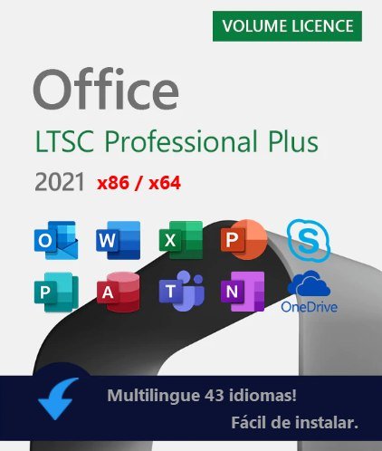Microsoft Office 2021 LTSC Pro Plus v2108 Build 14332.20303 (x86/x64) Multilang Pre-Ativado