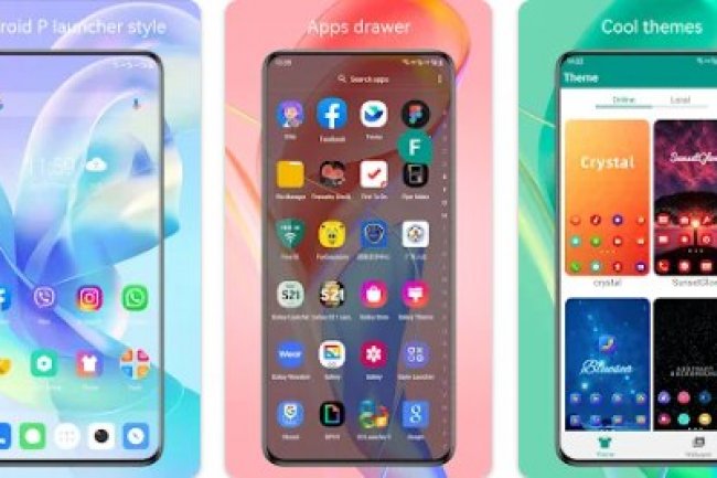 Super P Launcher for Android P 9.0 launcher, theme v8.4.1 [Premium Mod]