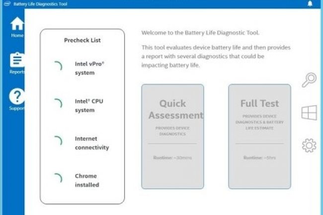 Intel Battery Life Diagnostic Tool v2.2.0