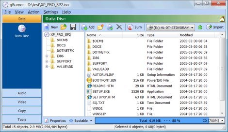gBurner Virtual Drive v5.2