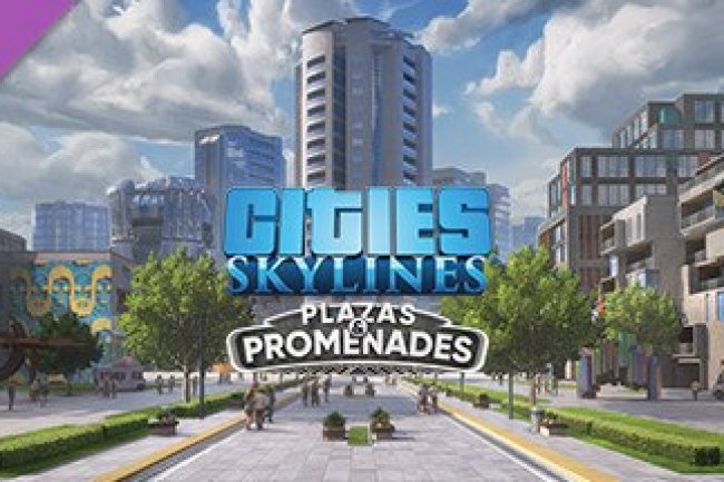 Cities: Skylines - Plazas & Promenades