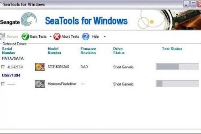 Seagate SeaTools for Windows v5.1.232