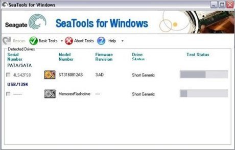 Seagate SeaTools for Windows v5.0.165