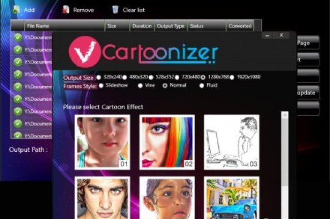 VCartoonizer v1.6.1 + Portable