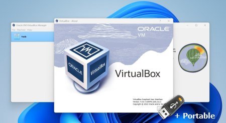 VirtualBox v7.0.4 Build 154605 + Extension Pack + Portable