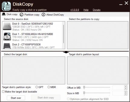 DiskCopy v1.1.5 beta