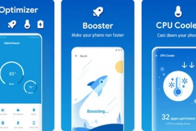 Alpha Cleaner - Phone Booster v1.4.8.2 MOD [Pro Unlocked]
