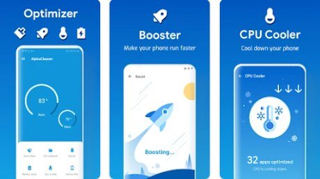 Alpha Cleaner - Phone Booster v1.4.8.2 MOD [Pro Unlocked]