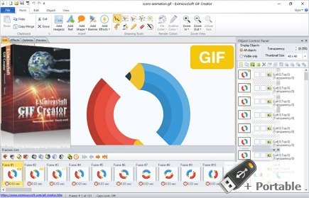 EximiousSoft GIF Creator v7.38 + Portable