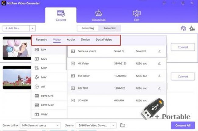 HitPaw Video Converter v4.6.1.0 + Portable