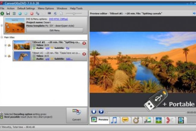 VSO ConvertXtoDVD v7.0.0.83 + Portable