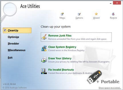 Ace Utilities v6.7.0.303 + Portable