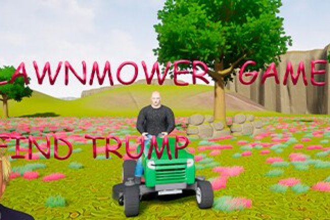 Lawnmower Game: Find Trump
