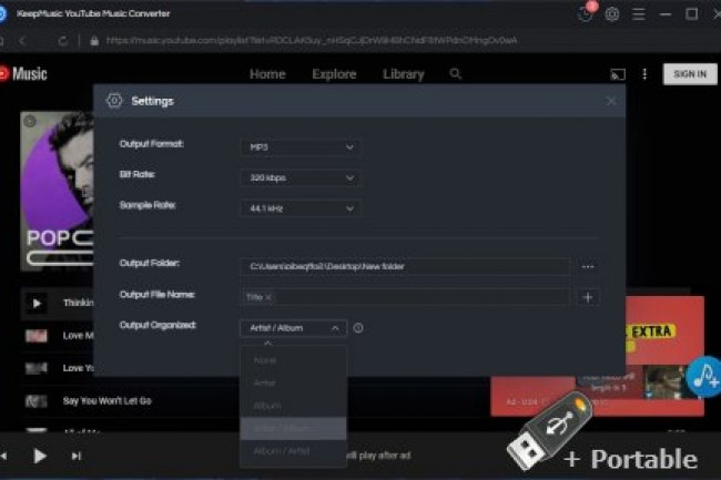 KeepMusic YouTube Music Converter v1.2.5 + Portable