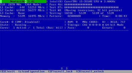 Memtest86+ v6.20 Stable