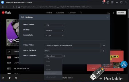 KeepMusic YouTube Music Converter v1.2.5 + Portable