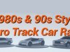 1980s90s Style - Retro Track Car Racer