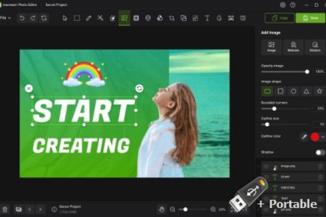 Icecream Photo Editor v1.50 + Portable