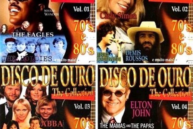 Disco De Ouro - The Collection [4 CDs] (2014)