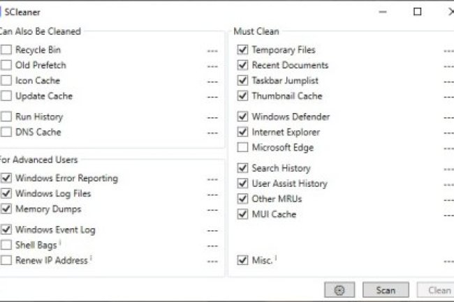 SCleaner v1.9
