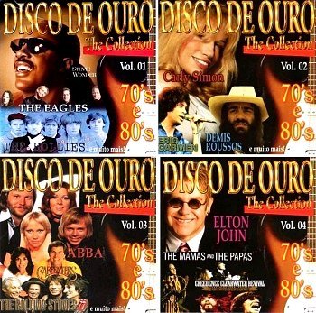 Disco De Ouro - The Collection [4 CDs] (2014)