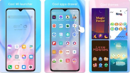 Cool Mi Launcher - CC Launcher v6.4 MOD [Premium Unlocked]