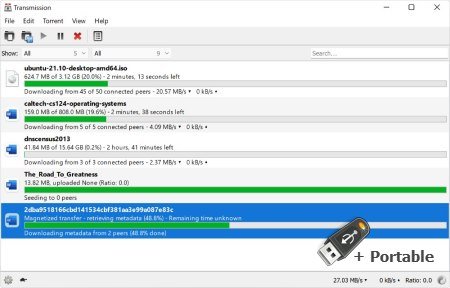 Transmission v4.05 + Portable