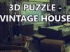 3D PUZZLE - Vintage House [PT-BR]
