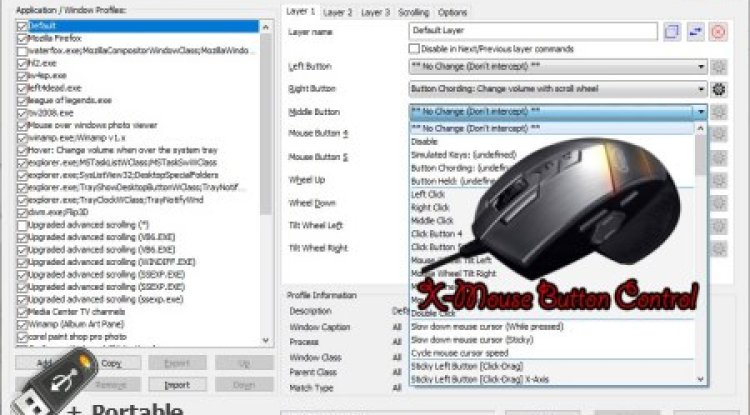 X-Mouse Button Control 2.20.5 + Portable
