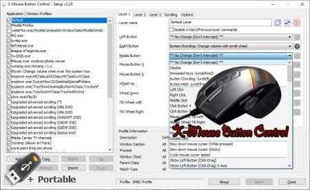 X-Mouse Button Control v2.20.5 + Portable