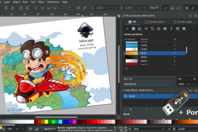 Inkscape v1.4.2 + Portable