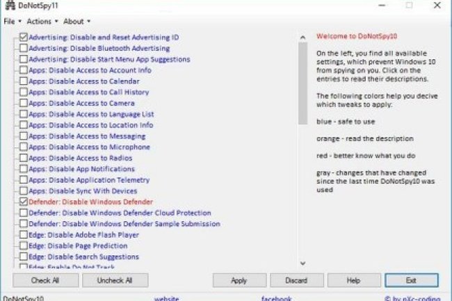 DoNotSpy11 v1.2.1