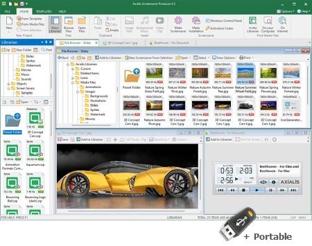 Axialis Screensaver Producer Pro v4.4.1.0 + Portable