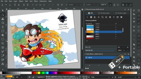 Inkscape v1.3.1 + Portable