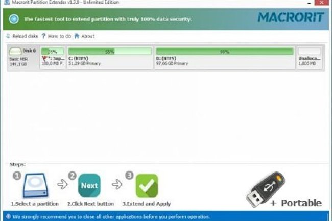 Macrorit Partition Extender v2.6.0 Unlimited Edition + Portable