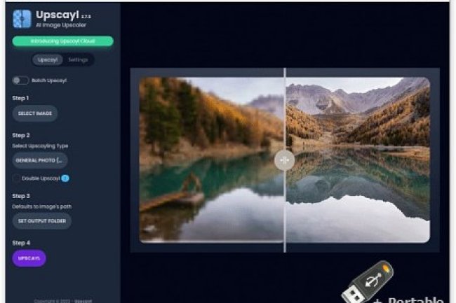 Upscayl v2.8.6 + Portable