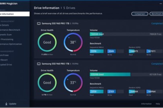 Samsung SSD Magician v8.3.2.850