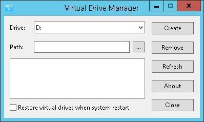 Virtual Drive Manager v1.1