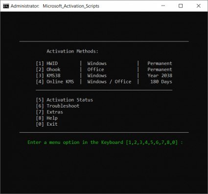 Microsoft Activation Scripts v2.3