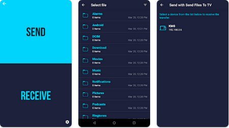 Send files to TV MOD v1.3.4 (Premium)