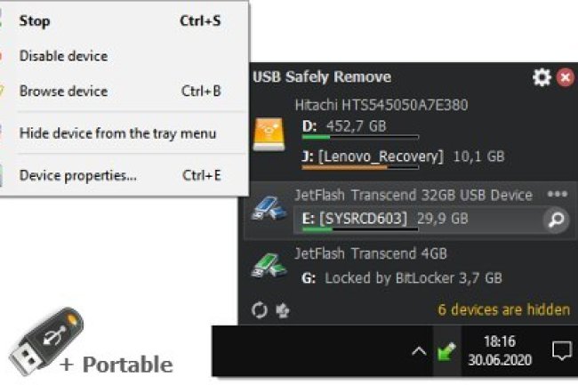 USB Safely Remove v7.0.4.1319 + Portable