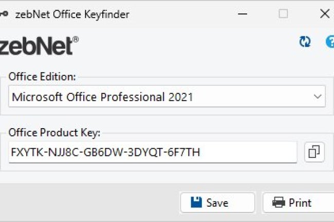zebnet Office Keyfinder v3.0