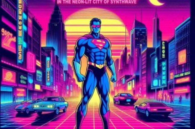 Heroes - In the Neon-lit City of Synthwave (2023)