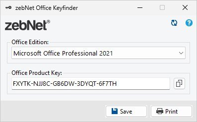 zebnet Office Keyfinder v3.0