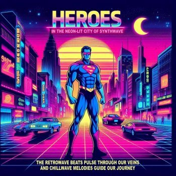 Heroes - In the Neon-lit City of Synthwave (2023)