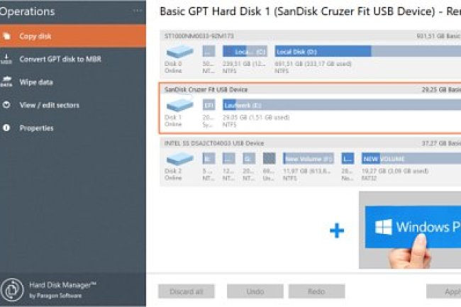 Paragon Hard Disk Manager 17 Advanced v17.20.17 + WinPE
